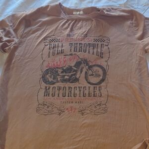 Full Throttle Motorcycles Graphic Tee